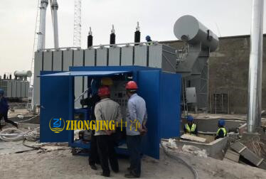 电建采购ZYD-150双级滤油机案例图片